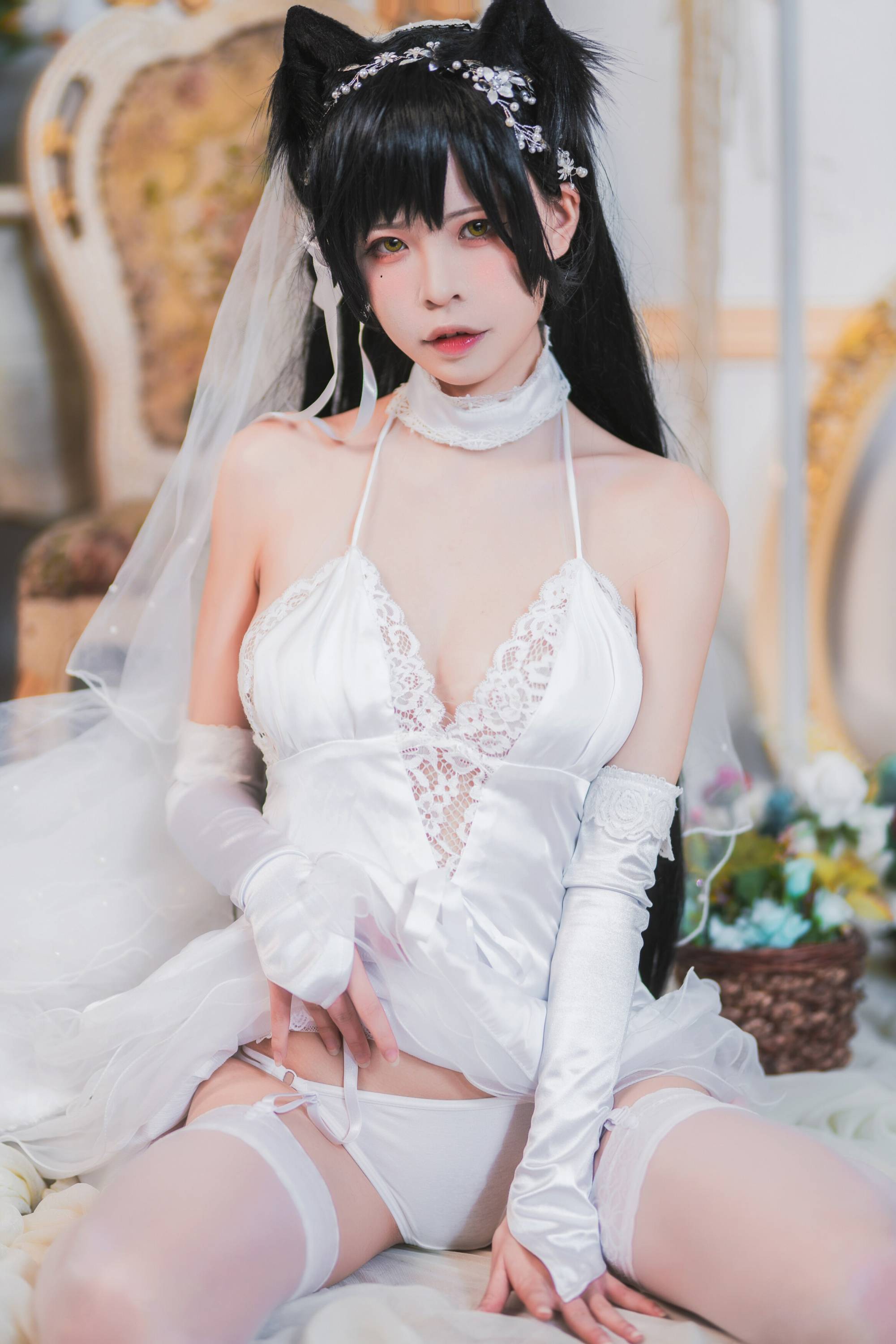 【網路收集系列】福利姬 可可老師《 愛宕白花誓言 》VIP福利帖全【26P】 - 貼圖 - 絲襪美腿 -